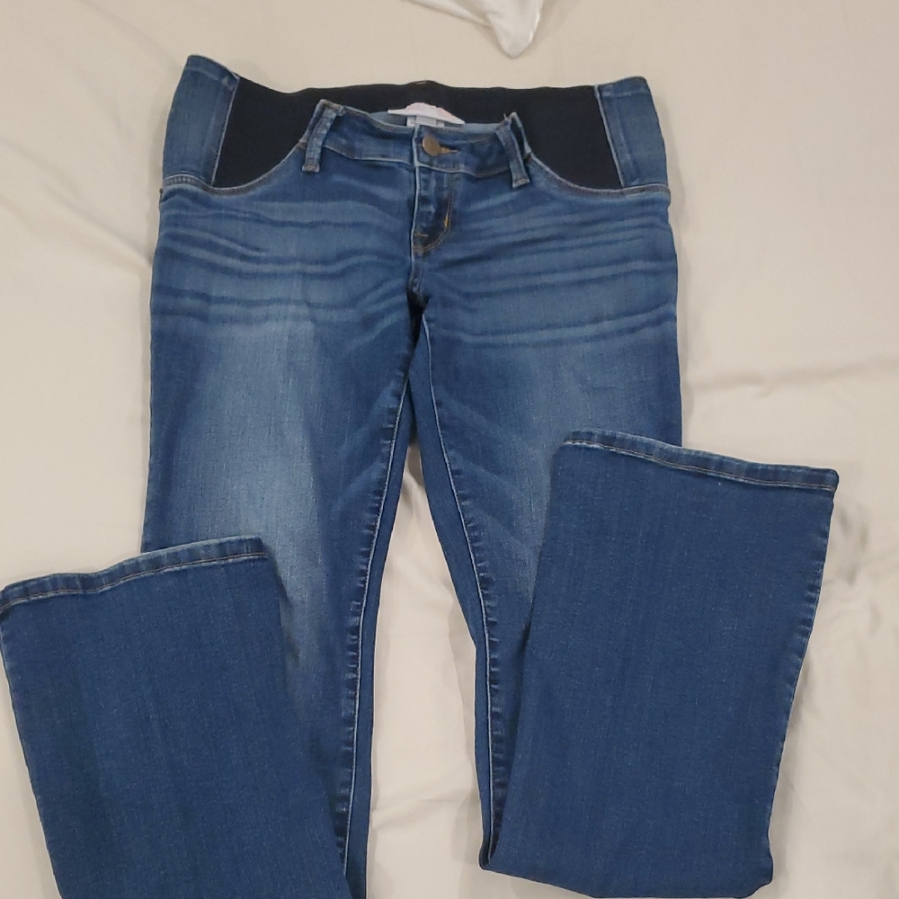 Isabel Maternity by Ingrid & Isabel Blue Boot Cut Jeans